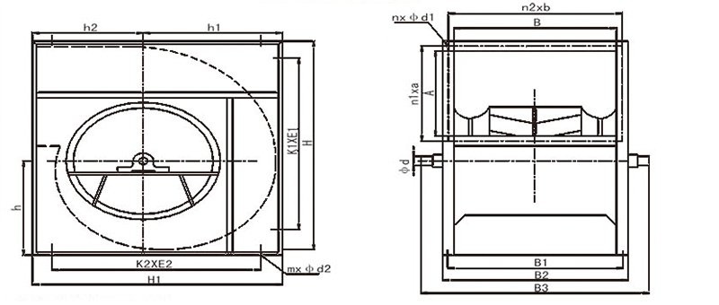 4-82型離心風(fēng)機(jī) 4-82型離心風(fēng)機(jī)